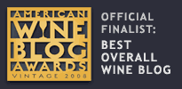 2008 American Wine Blog Awards Official Finalist